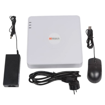 DS-N204P(C) HiWatch IP-видеорегистратор 4-х канальный