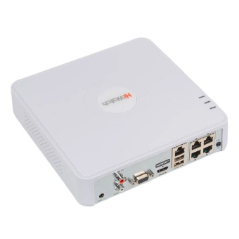 DS-N204P(C) HiWatch IP-видеорегистратор 4-х канальный